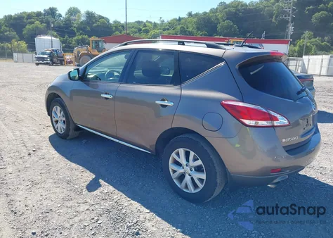 2012 Nissan Murano Sl from USA, damaged, VIN JN8AZ1MW7CW225908